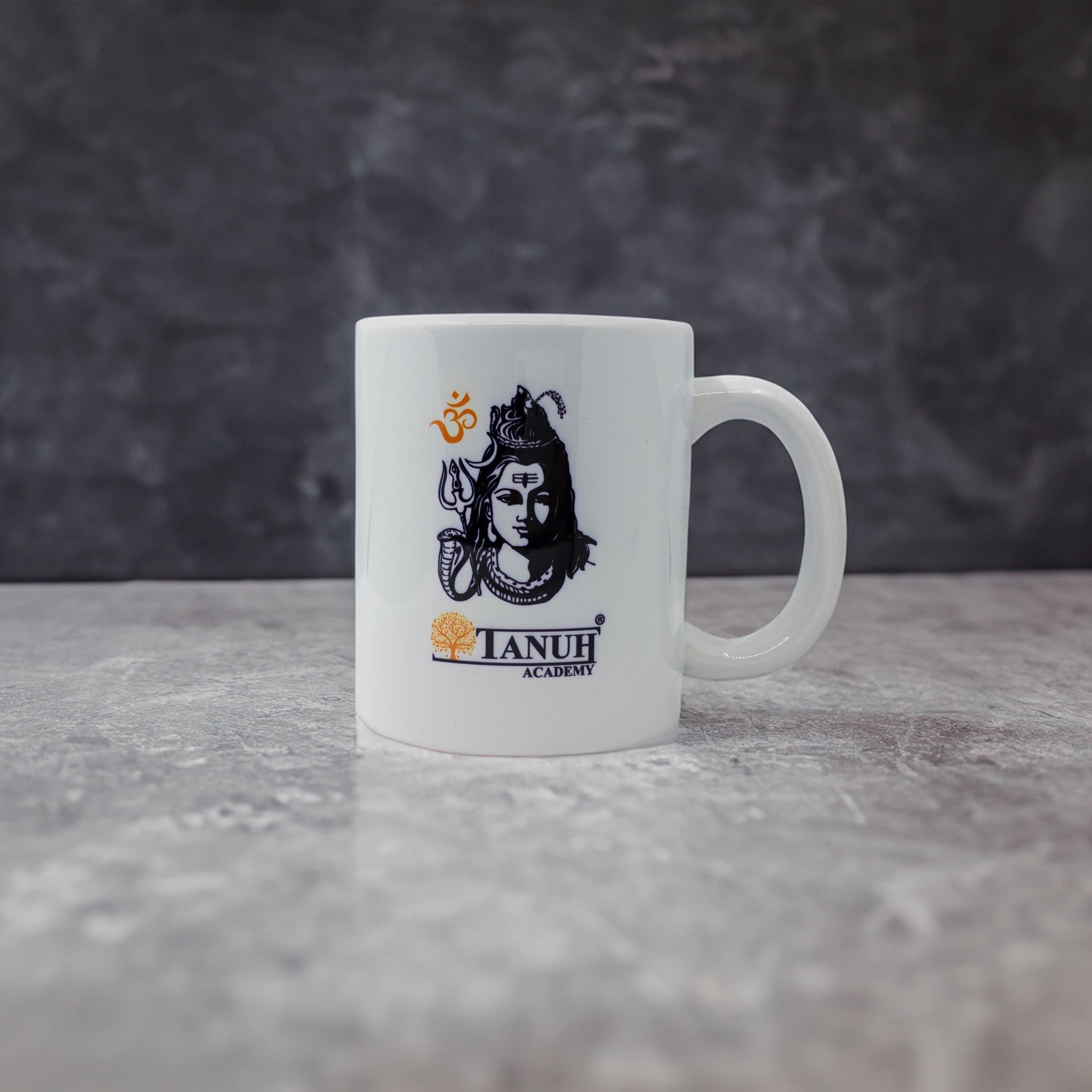 Shiva & Ohm , Aum Süblimasyon Baskılı Kupa Bardak Tanuh Academy