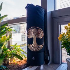 Hayat Ağacı Baskılı Yoga Mat Çantası