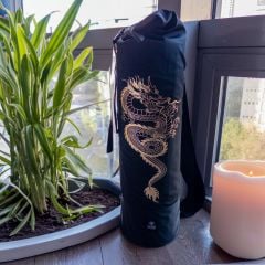Ejderha Baskılı Yoga Mat Çantası