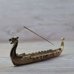Viking Gemisi Kahve rengi Ahşap Tütsülük