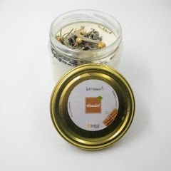 Doğal El Yapımı Mumlar (Gül, Paçuli, Amber, Sandal) %100 Vegan