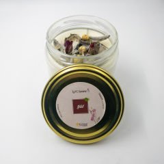 Doğal El Yapımı Mumlar (Gül, Paçuli, Amber, Sandal) %100 Vegan Gül