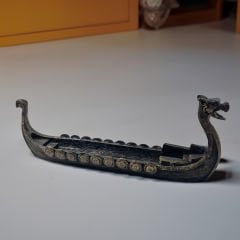 Viking Gemisi Siyah Ahşap Tütsülük