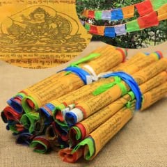 Tibetin Ölüler Kitabı Dua Bayrak /  Enerji Temizleme