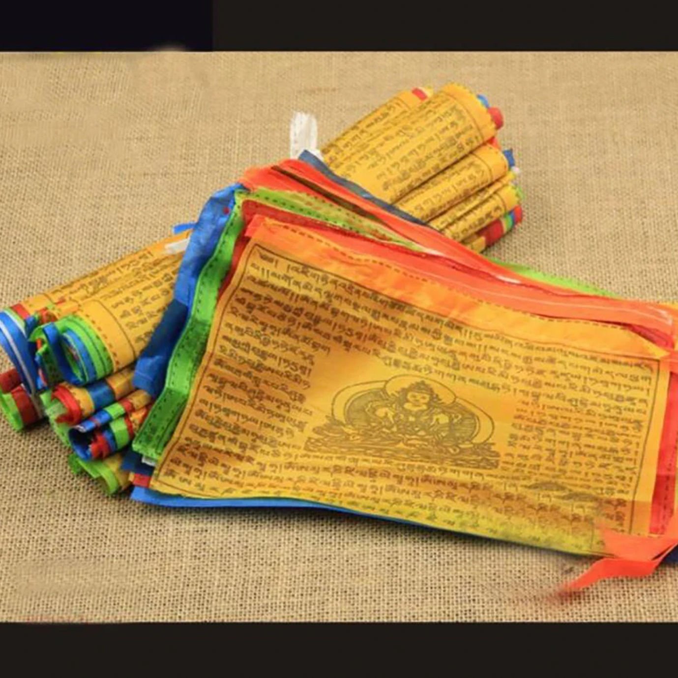 Tibetin Ölüler Kitabı Dua Bayrak /  Enerji Temizleme