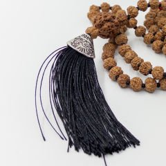 Sade 108li Rudraksha Kolye (Farklı Boyutlar)