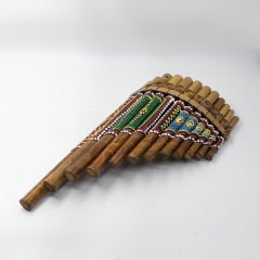 Ahşap Pan Flüt Shamanic Enstruman