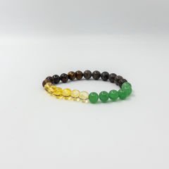 Para ve Fırsat Getirici Doğal Taş Bileklik