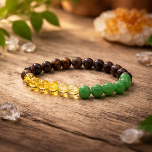 Para ve Fırsat Getirici Doğal Taş Bileklik