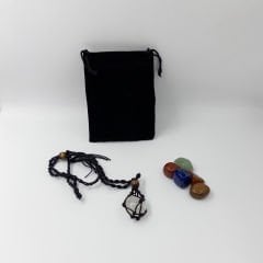 Yedi Çakra Taşı Kolyeleri (Her Taş Fileye Eklenebilir)