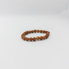 Doğal Taşlarla Süslü Rudraksha Bileklikler Tanuh Tasarım