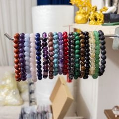 Doğal Taş Bileklikler (Tekli 22 Adet Farklı Doğal Taş Bileklik)