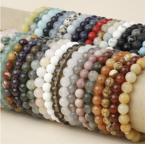 Doğal Taş Bileklikler (Tekli 22 Adet Farklı Doğal Taş Bileklik)