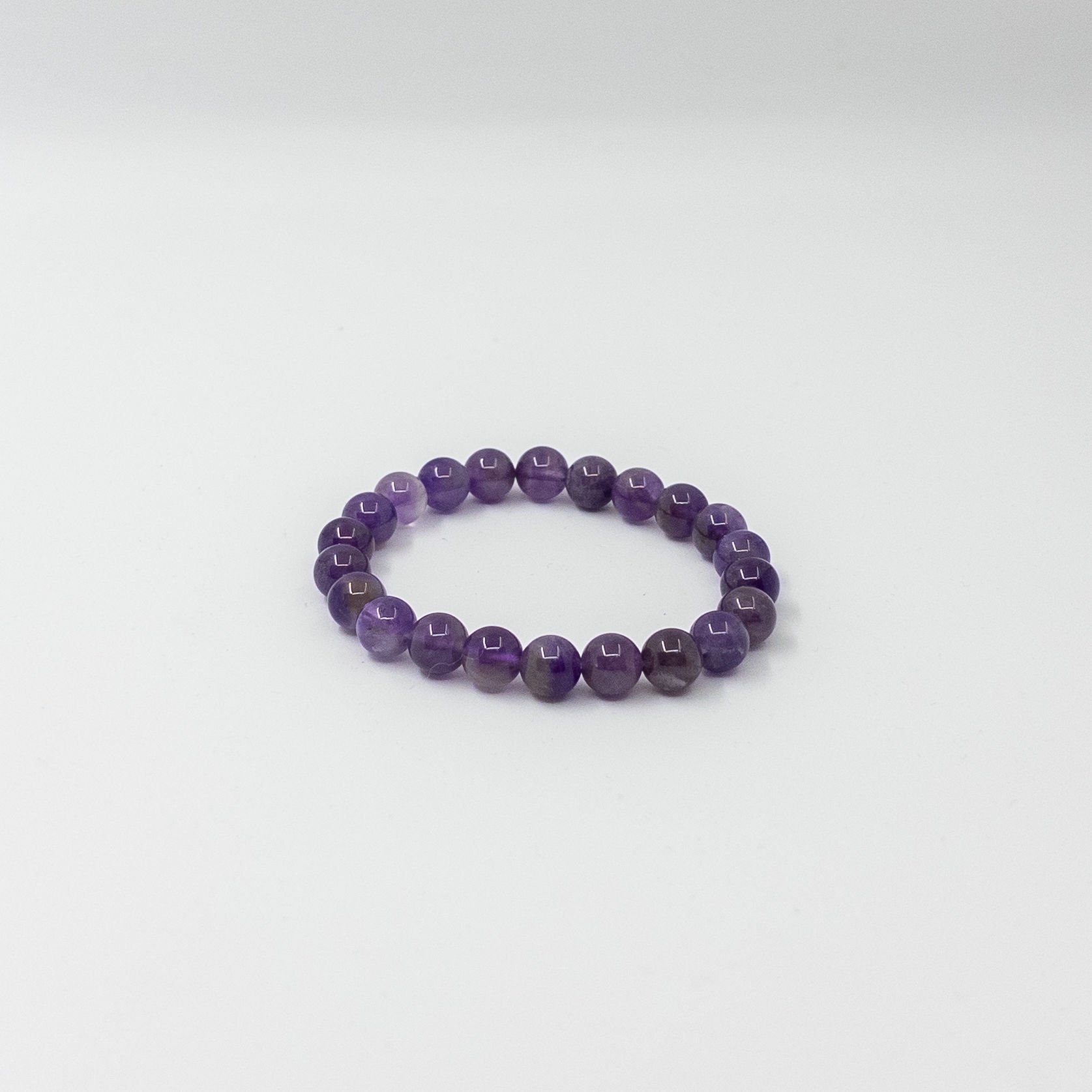 Doğal Taş Bileklikler (Tekli 22 Adet Farklı Doğal Taş Bileklik) Ametist