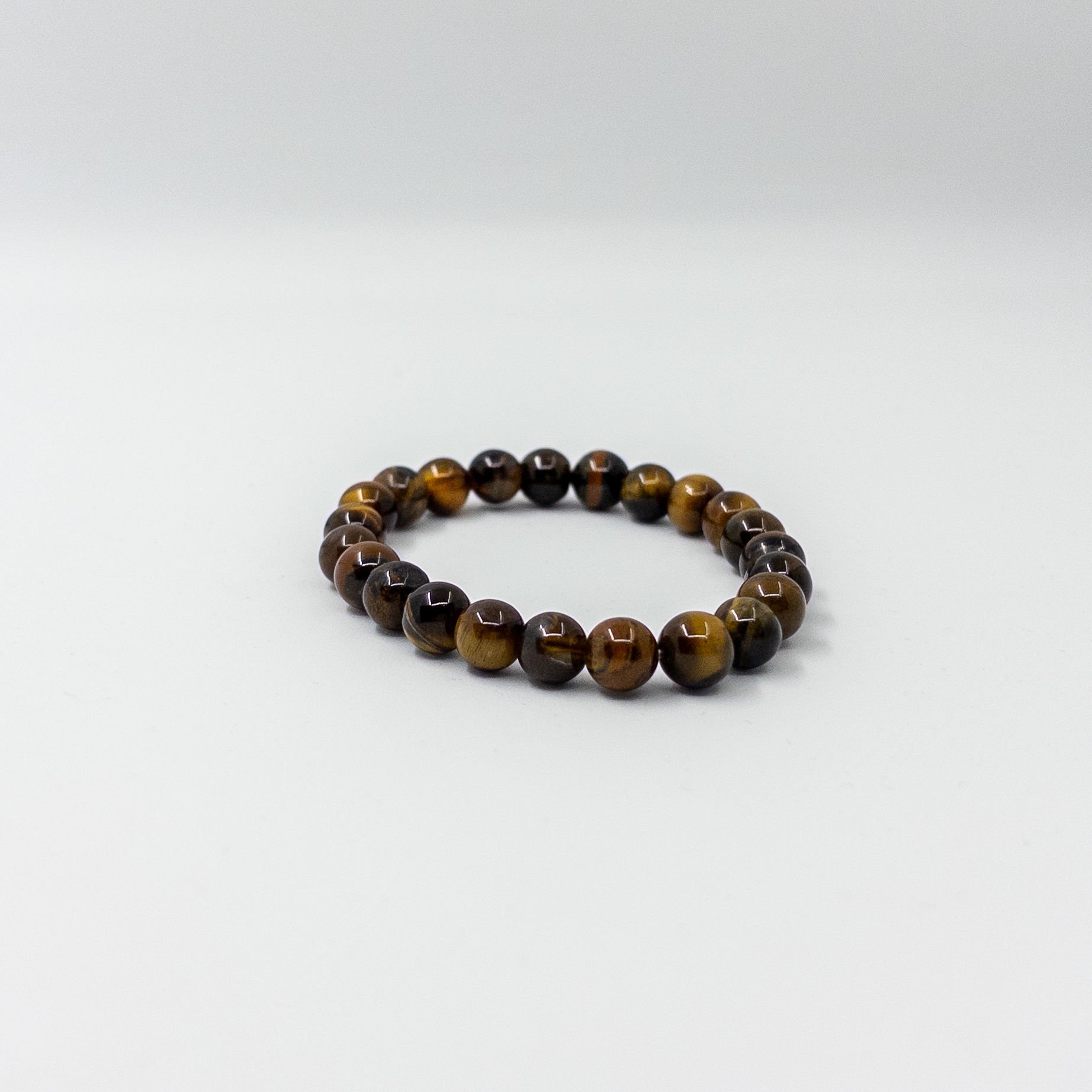 Doğal Taş Bileklikler (Tekli 22 Adet Farklı Doğal Taş Bileklik) Kaplan Gözü