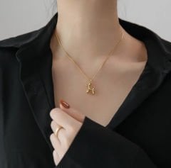 Balon Köpek Arketip Kolyesi Çelik