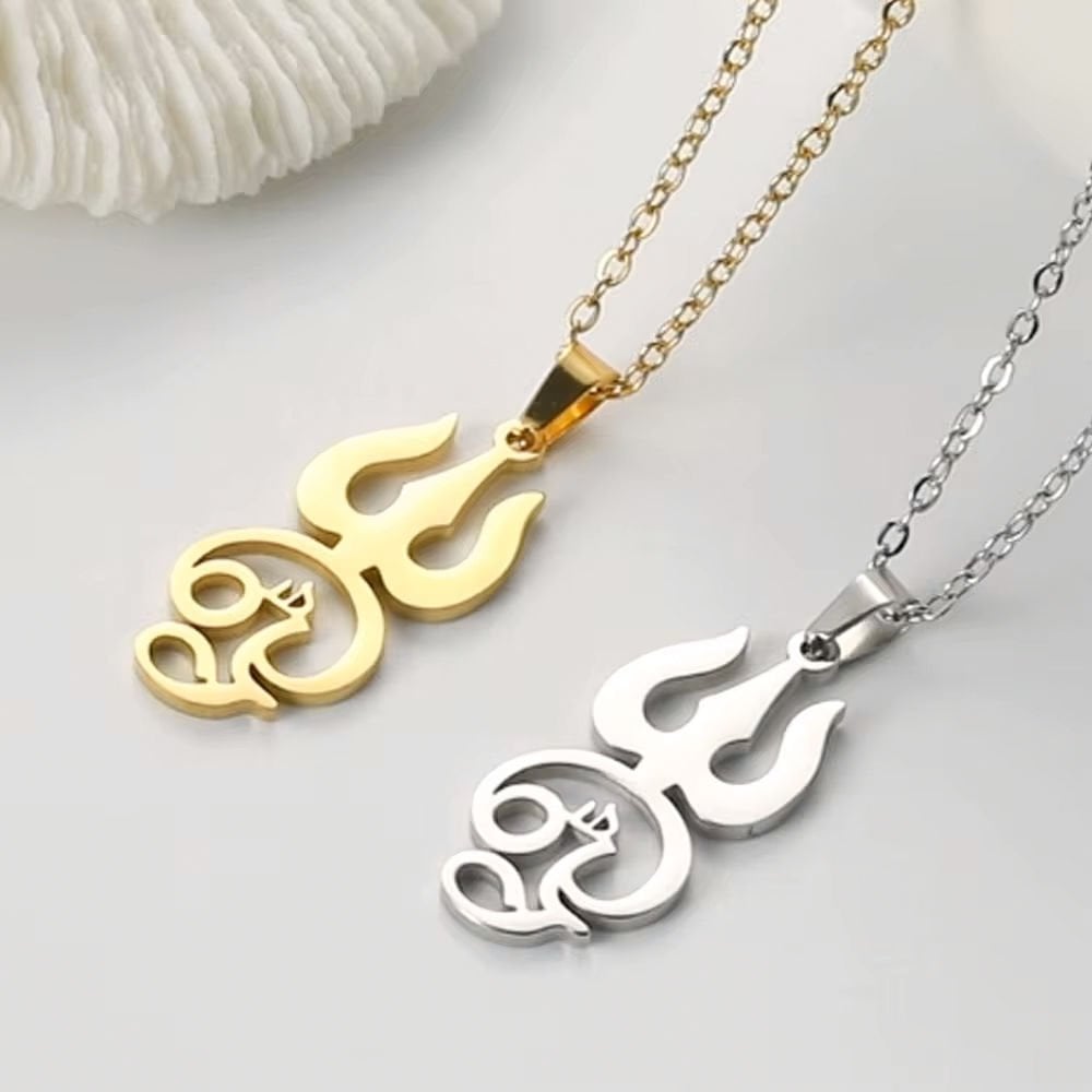 Trishula Kolye : Shiva'nın Kutsal Mızrağı Kolyesi