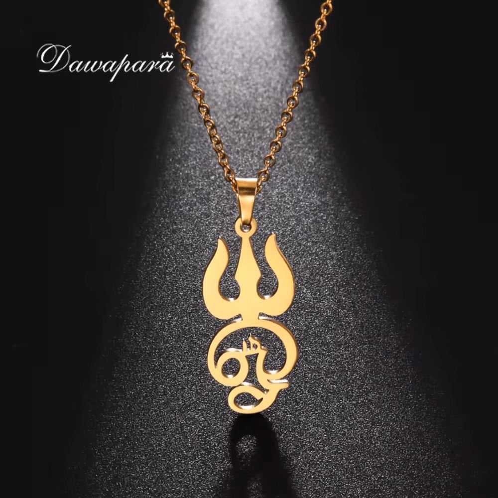 Trishula Kolye : Shiva'nın Kutsal Mızrağı Kolyesi
