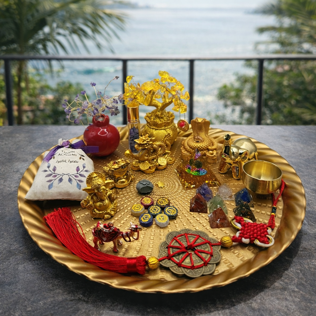 Bolluk Ve Bereket Tepsisi 2026 (Shiva Bez Çanta Hediye)