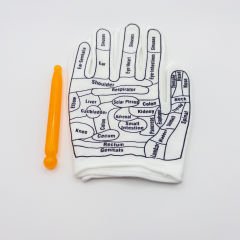 Akupunktur Çorap ve Eldiven Çeşitleri Refleksoloji Beyaz Eldiven