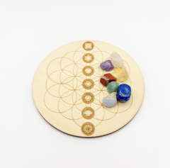 7 Çakra ve Geometri Enerji Yükleme Tabanları, Metatron Küpü, Yaşam Çiçeği, İnsan Çakraları Yaşam Çiçekli Zemin