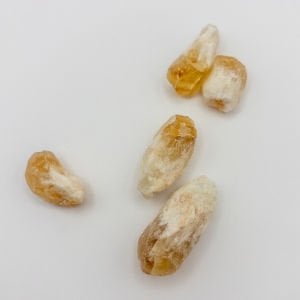 Cüzdan için Bolluk Bereket Taşı Sarı Mineral Doğal Taş (1 ADET)