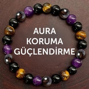 Aura Koruma ve Güçlendirme Bilekliği Tanuh Tasarım