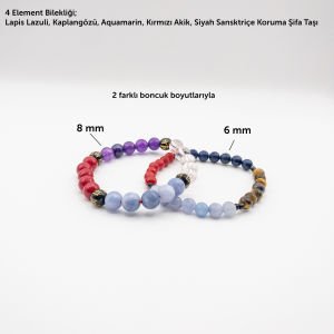 4 Element Bilekliği – Tanuh Tasarım Denge Uyum Koleksiyonu