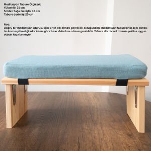 Katlanabilir Meditasyon Taburesi / Tanuh Academy ÖZEL
