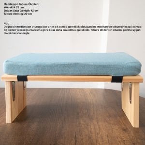 Katlanabilir Meditasyon Taburesi / Tanuh Academy ÖZEL