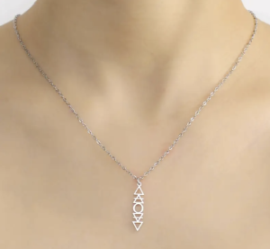 4 Element Kolyesi – Ateş, Su, Hava ve Toprak Sembollü Takı