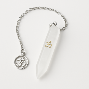 Doğal Taş Sarkaç “Ohm” Sembolü ile Enerji Dengeleyici Pandül