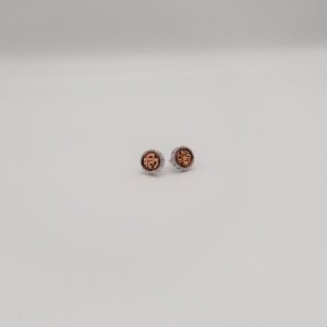 Om Sembollü Retro Bakır Küpe