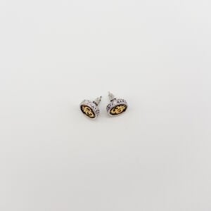 Om Sembollü Retro Bakır Küpe