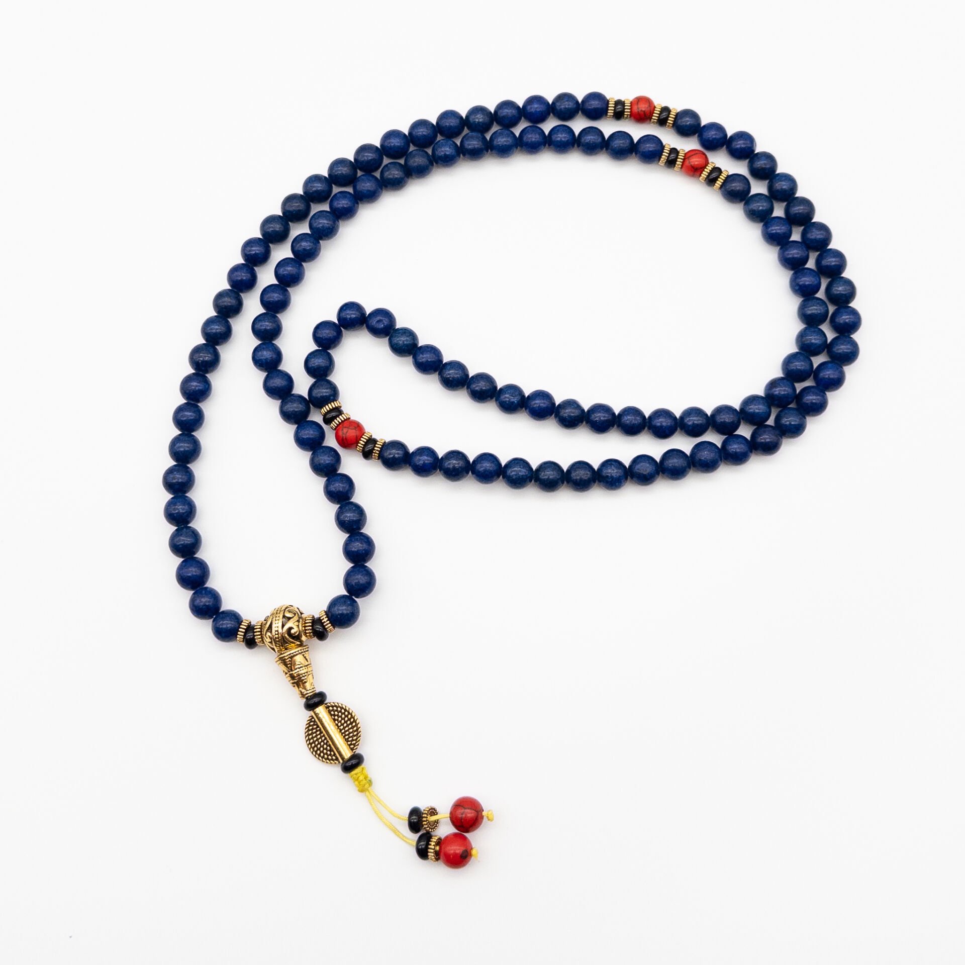 Tanrısal Bilgelik Lapis Lazuli, Kırmızı Akik Kolye