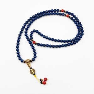 Tanrısal Bilgelik Lapis Lazuli, Kırmızı Akik Kolye