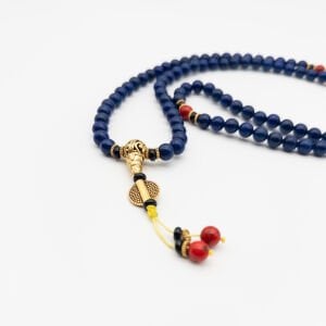 Tanrısal Bilgelik Lapis Lazuli, Kırmızı Akik Kolye