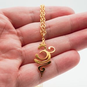 Farkındalık Aum / Om Sembollü Kolye