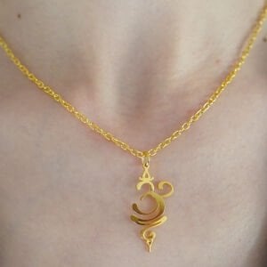 Farkındalık Aum / Om Sembollü Kolye