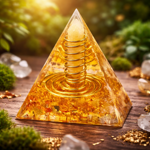 Spiralli Bereket Orgonit Piramit