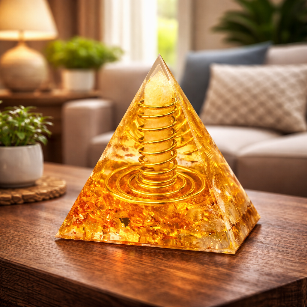 Spiralli Bereket Orgonit Piramit