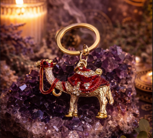 Deve Arketipi Anahtarlık – Sabır, Bolluk ve Yolculuk Sembolü