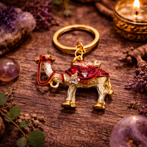 Deve Arketipi Anahtarlık – Sabır, Bolluk ve Yolculuk Sembolü